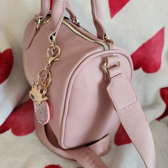 Juicy Couture Taffy Obsession Satchel and Heart-Shaped Bow Wallet - Picture 8 of 11